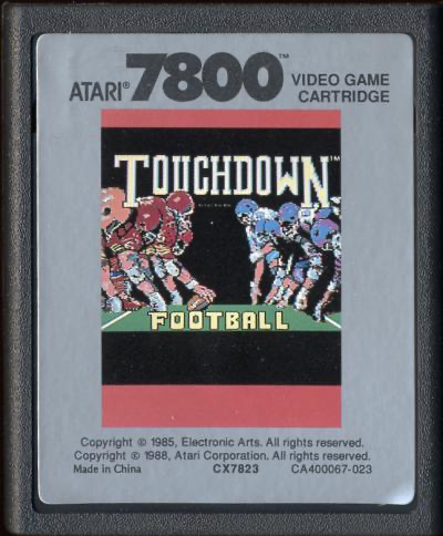 Touchdown Football - Atari 7800