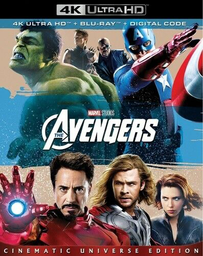Marvel's The Avengers - 4K Blu-ray Action/Adventure 2012 PG-13