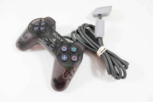 Official Controller | Clear Black - PS1
