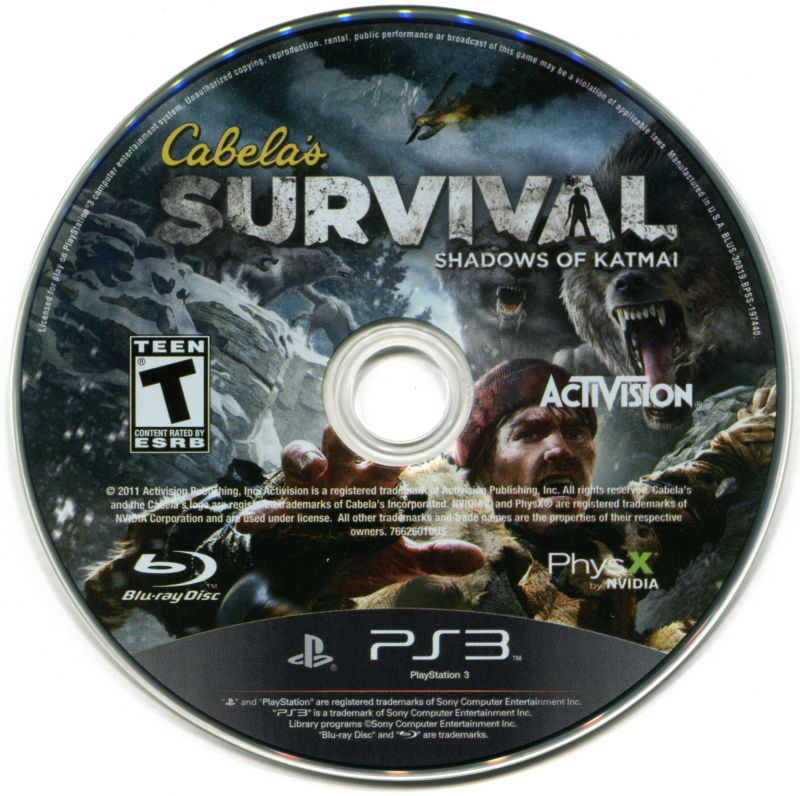 Cabela's Survival: Shadows Of Katmai - PS3