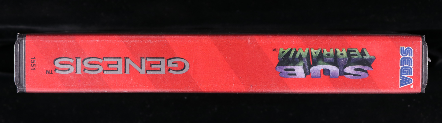 Sub Terrania SEGA GENESIS 9.4 A+ - NEBRASKA COLLECTION