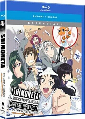 Shimoneta: Boring World Where The Concept Of Dirty Jokes Doesn't Exist Essentials Edition - Blu-ray Anime 2015 MA17