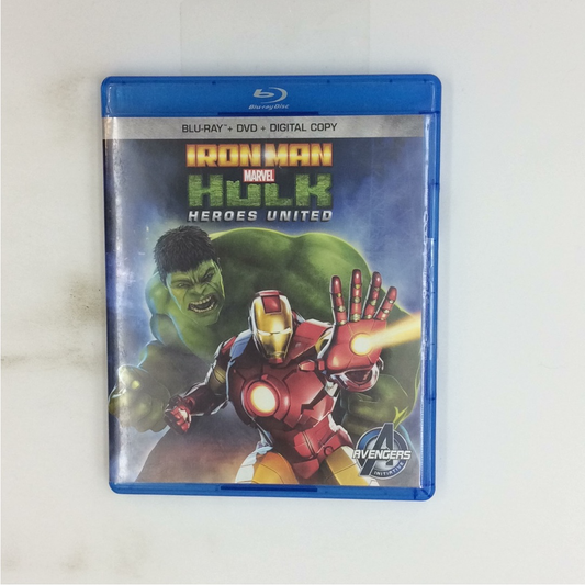 Marvel: Iron Man And Hulk: Heroes United - Blu-ray Animation 2013 NR