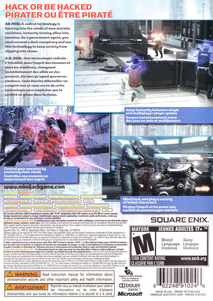 Mindjack - Xbox 360