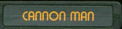 Cannon Man - Atari 2600