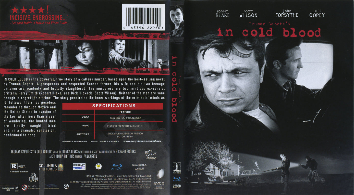 In Cold Blood - Blu-ray Drama 1967 R