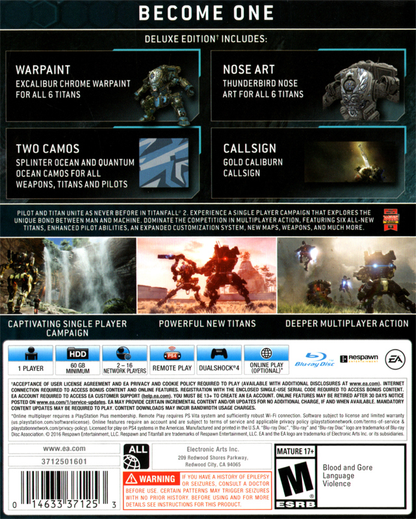 Titanfall 2 - Deluxe Edition - PS4