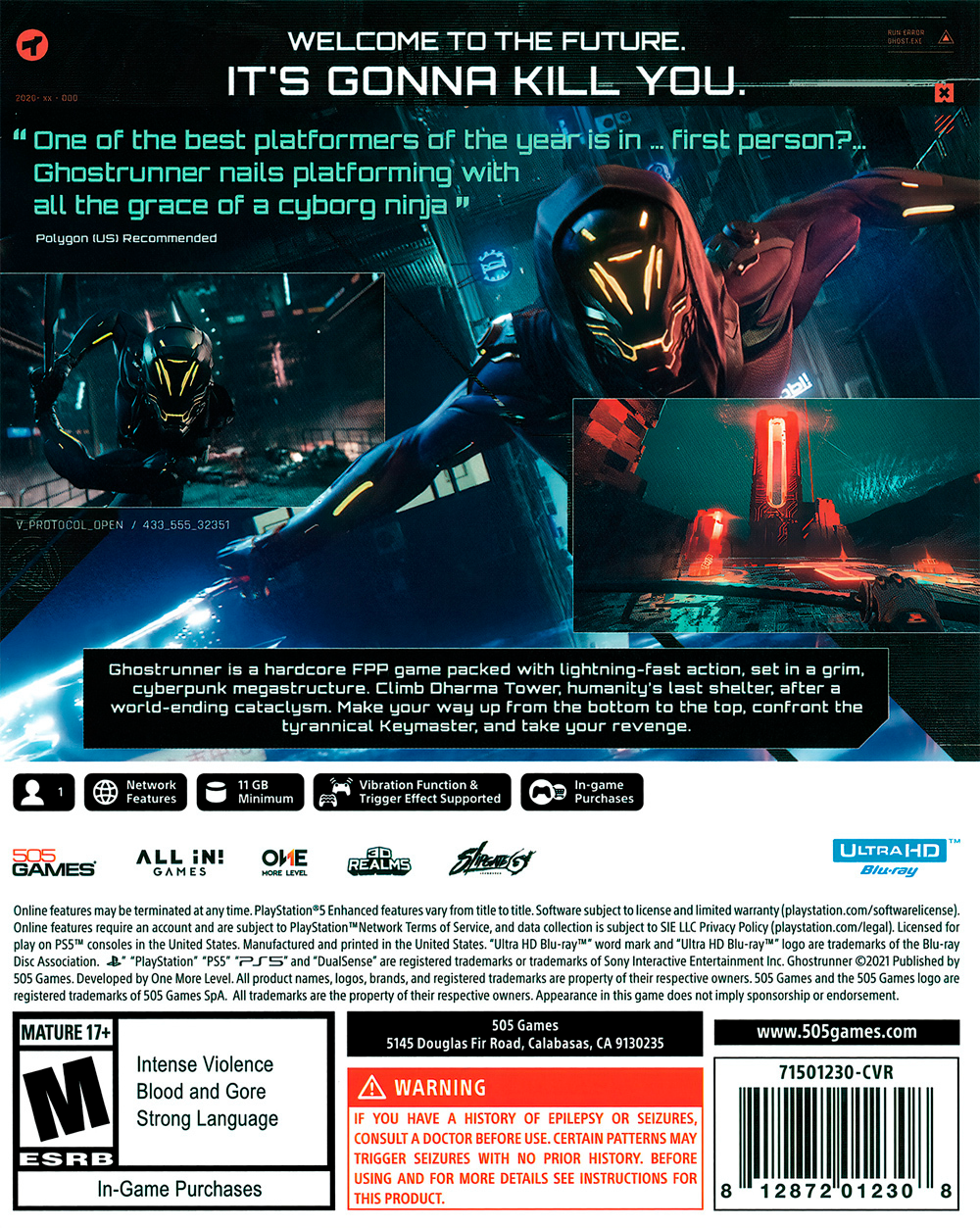 Ghostrunner - PS5
