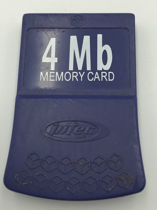 Intec 4MB 59 Block Indigo Memory Card - Gamecube