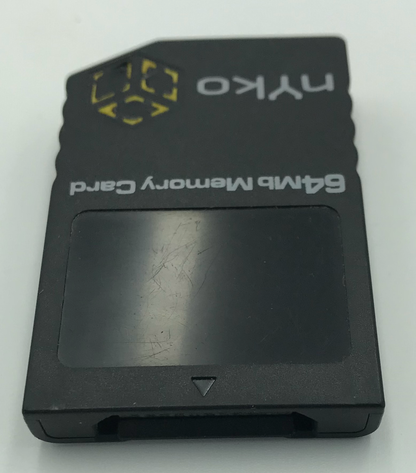 Nyko 64MB 1019 Blocks Black Memory Card - Gamecube