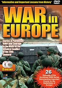 War In Europe - DVD
