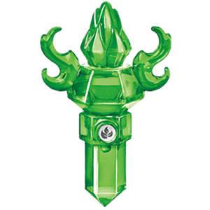 Life Torch (Emerald Energy) - Skylander Trap Team Crystal Traps