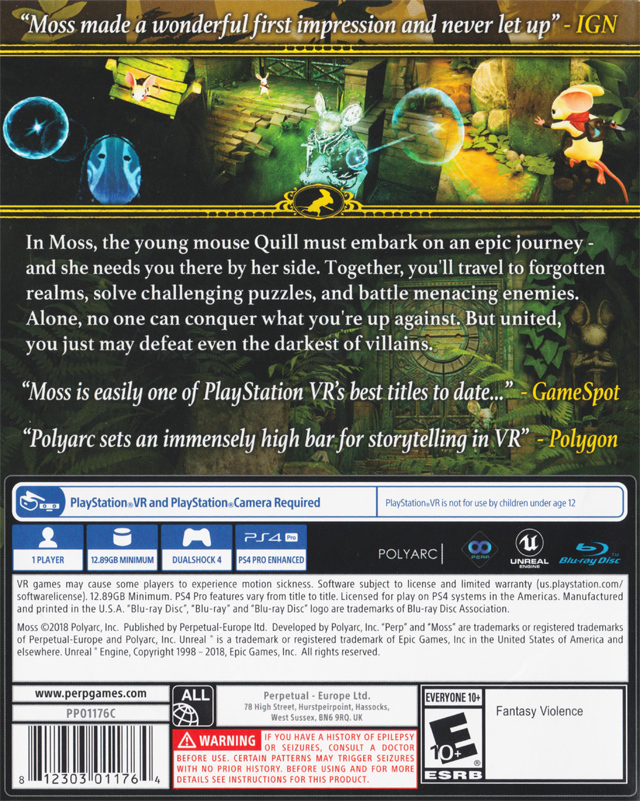 Moss VR - PS4