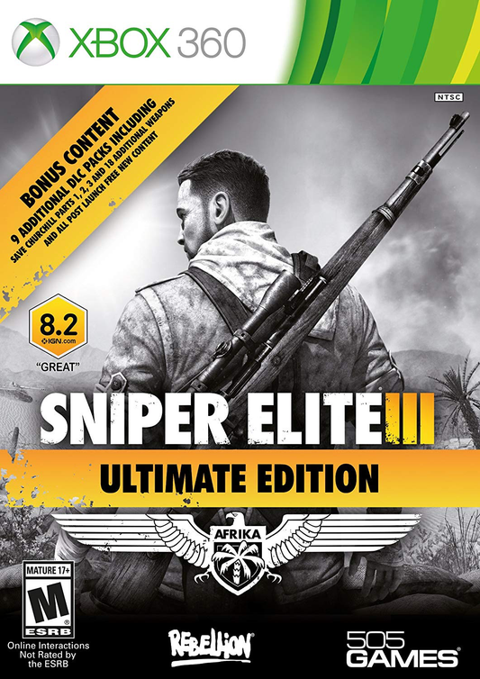 Sniper Elite 3: Ultimate Edition - Xbox 360