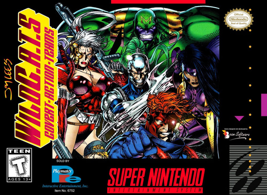 Wild C.A.T.S, Jim Lee's: Covert Action Teams - SNES