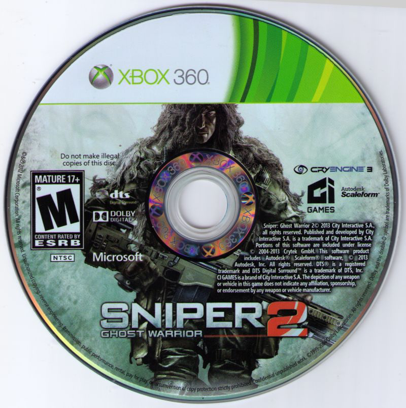 Sniper: Ghost Warrior 2 - Xbox 360