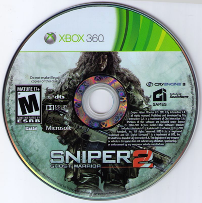 Sniper: Ghost Warrior 2 - Xbox 360