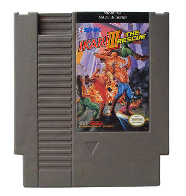 Ikari Warriors III The Rescue - NES
