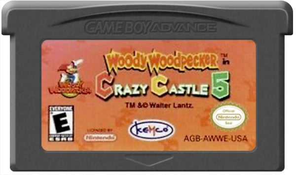 Woody Woodpecker in Crazy Castle 5 - GBA