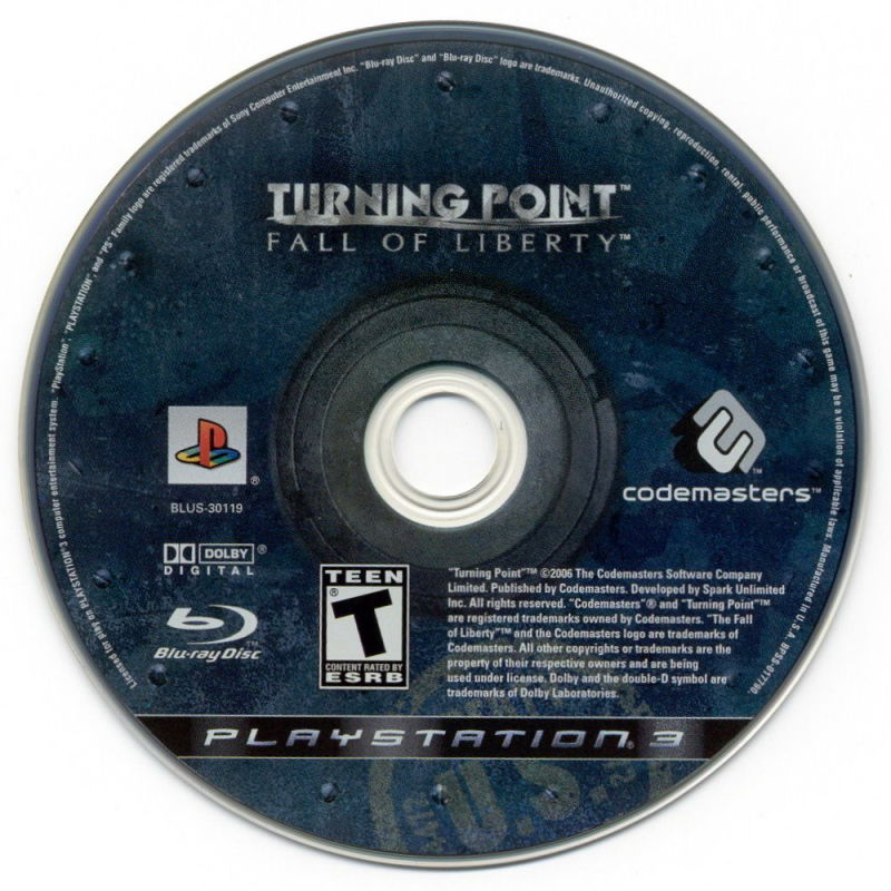 Turning Point: Fall of Liberty - PS3