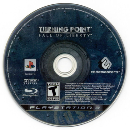 Turning Point: Fall of Liberty - PS3