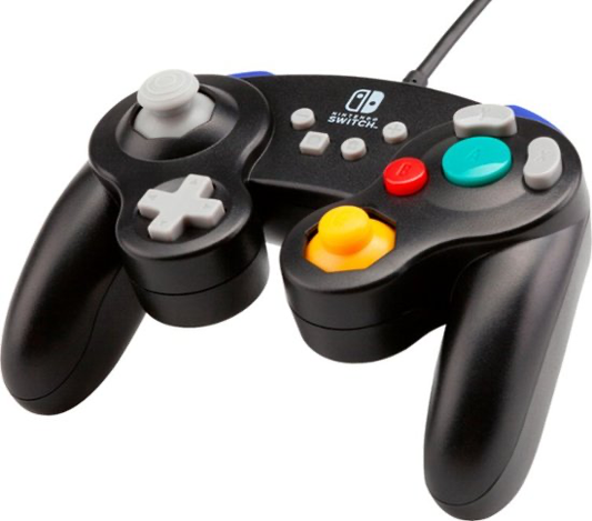 PowerA Wired Gamecube Controller for Nintendo Switch | Black - Switch