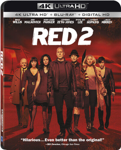 Red 2 - 4K Blu-ray Action/Comedy 2013 PG-13