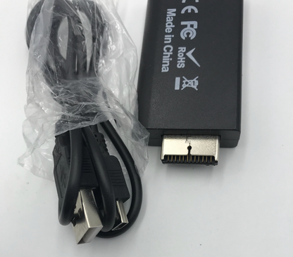 AV Component Cord PS2 HDMI Adapter | Universal 3rd Party Black - Sony
