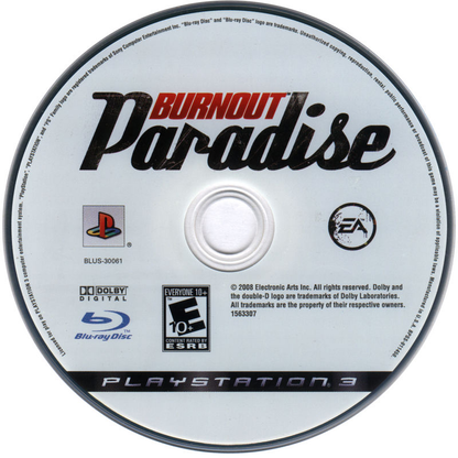 Burnout: Paradise - PS3