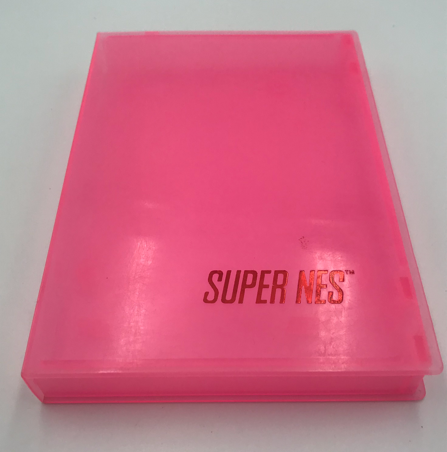 Cartridge Case | Official Clear Pink - SNES
