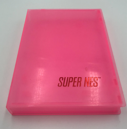 Cartridge Case | Official Clear Pink - SNES