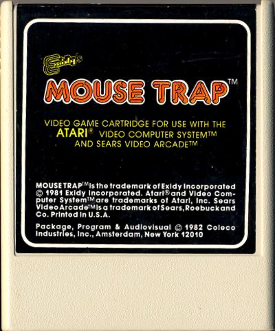 Mouse Trap (Coleco) - Atari 2600