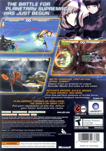 WarTech: Senko no Ronde - Xbox 360