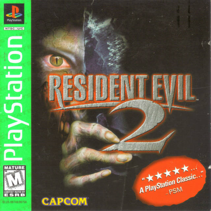 Resident Evil 2 - Greatest Hits - Dual Shock Edition - PS1