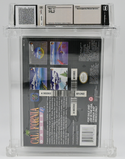 California Games 2 SNES 9.2 B+ - NEBRASKA COLLECTION