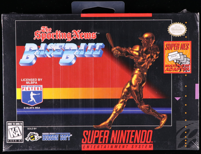The Sporting News Baseball SNES 9.2 A+ - NEBRASKA COLLECTION