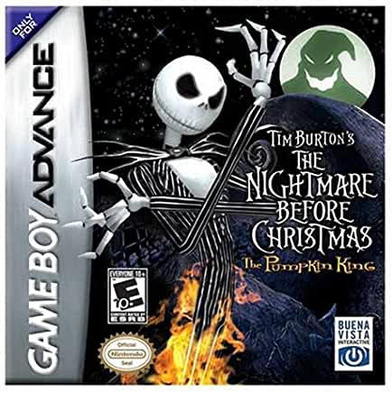 Nightmare Before Christmas The Pumpkin King, The - GBA