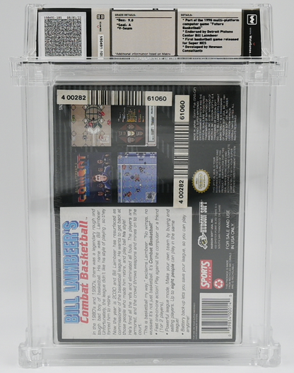 Bill Lambeer's Combat Basketball SNES 9.0 A - NEBRASKA COLLECTION