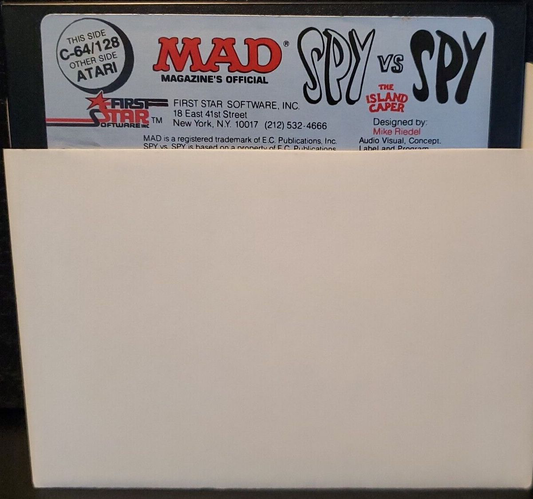 Spy vs Spy the Island Caper - Commodore 64