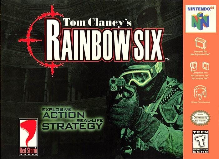 Tom Clancy's Rainbow Six (Black Cartridge) - N64