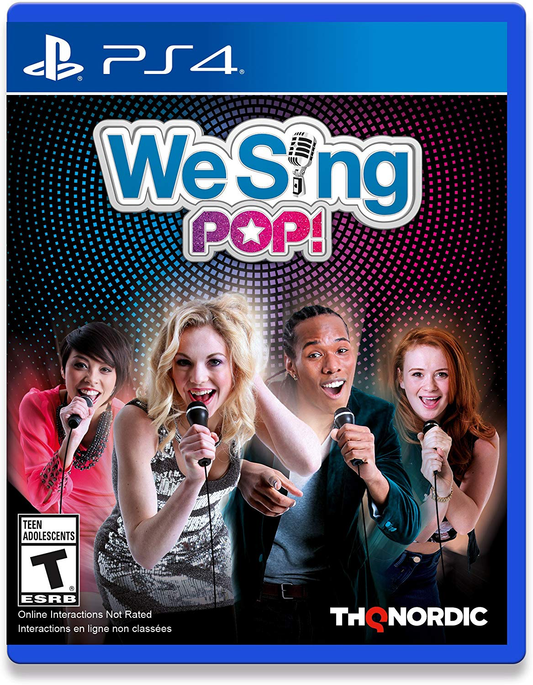 We Sing Pop! (Game Only) - PS4