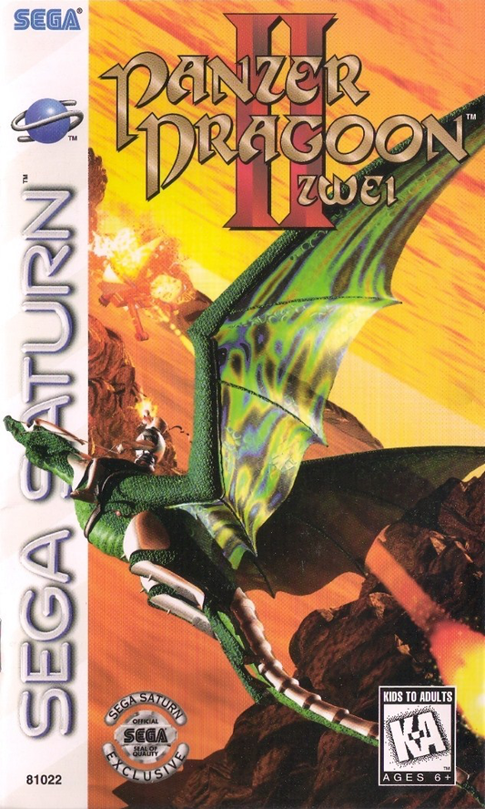 Panzer Dragoon II Zwei - Sega Saturn