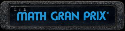 Math Gran Prix (Picture Tele-Games) - Atari 2600