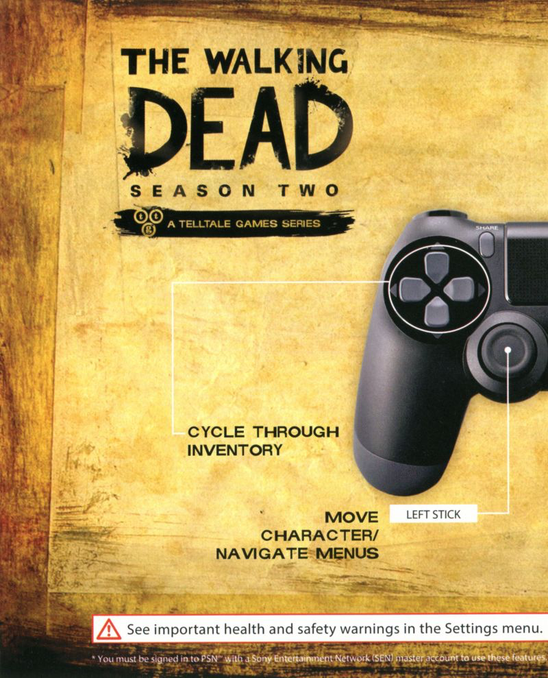 Walking Dead: Season 2 - PS4