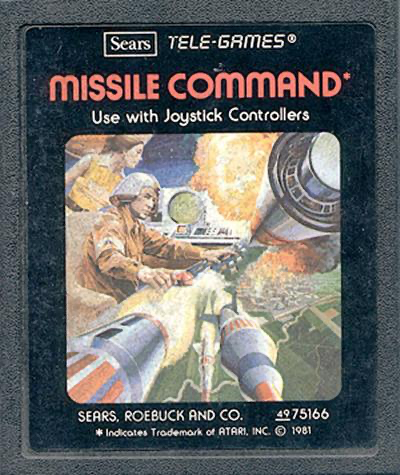 Missile Command (Picture Tele-Games) - Atari 2600