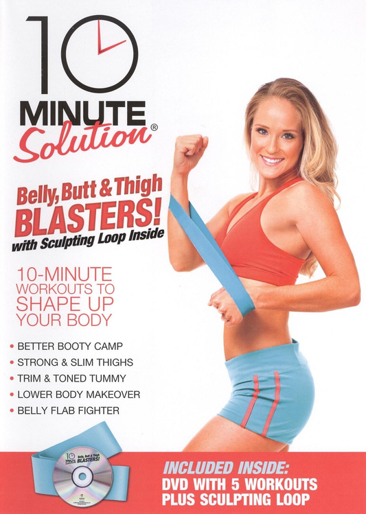 10 Minute Solution: Belly, Butt And Thigh Blasters With Sculpting Loop - DVD