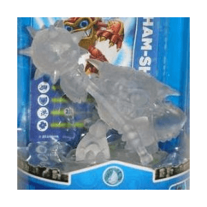 Crystal Clear Wham-Shell - Skylander - Spyros Adventure Character Chase Variants