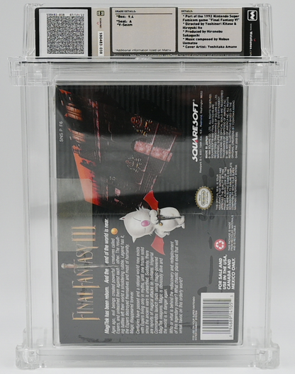 Final Fantasy III SNES 9.4 A - NEBRASKA COLLECTION