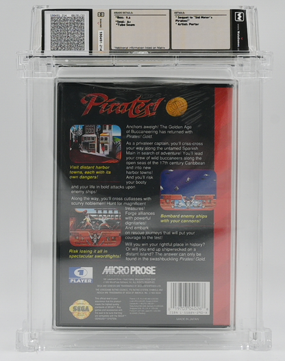 Pirates! Gold SEGA GENESIS 9.6 A+ - NEBRASKA COLLECTION