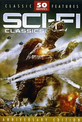 SciFi Classics 50 Movie Pack: Things To Come / Rocketship / Crash Of The Moons / Gorgo / Devil Girl From Mars / ... - DVD